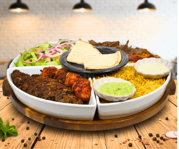 Mixed Kabob Platter