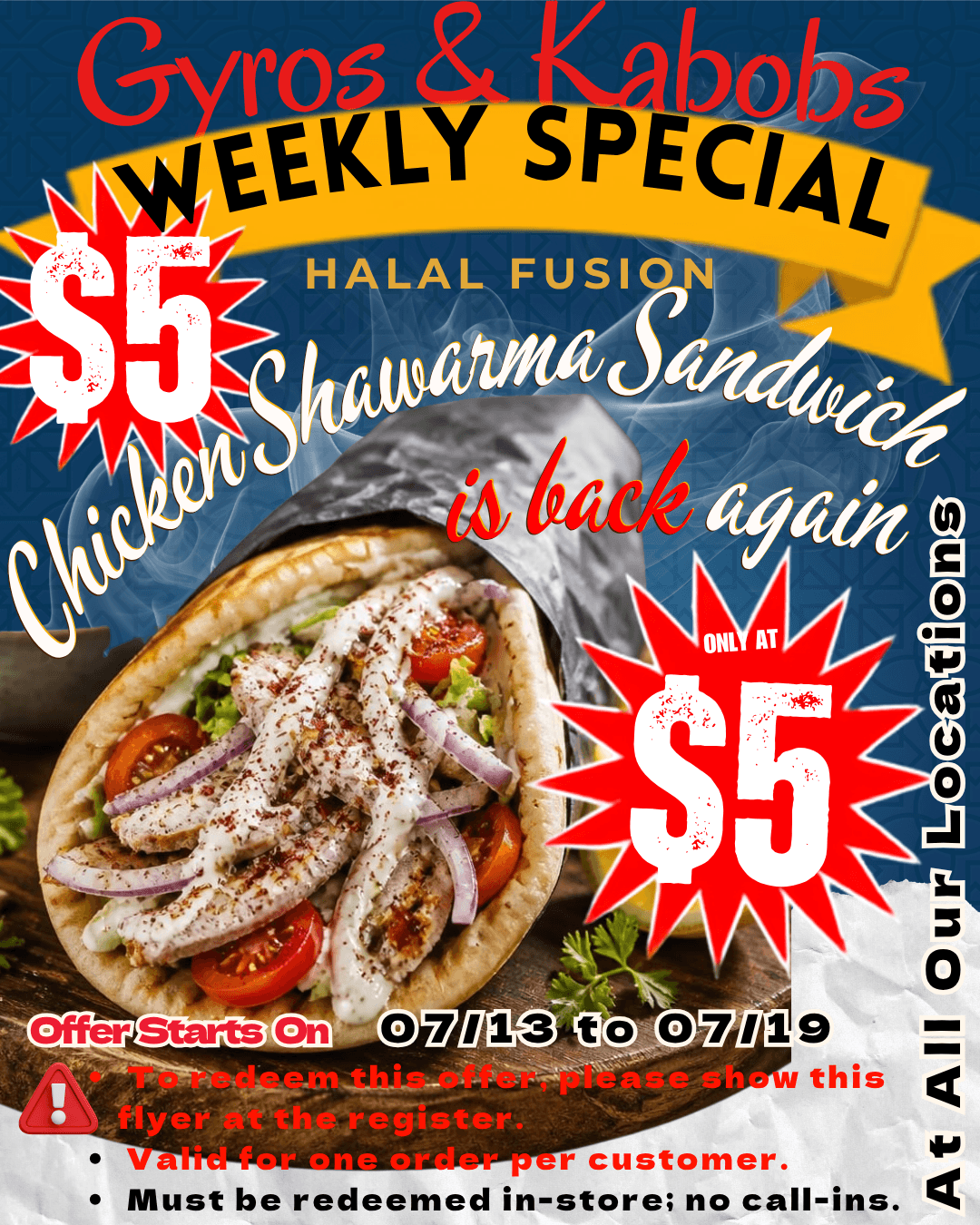 Weekly Special Offer